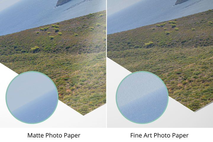 Photo paper types