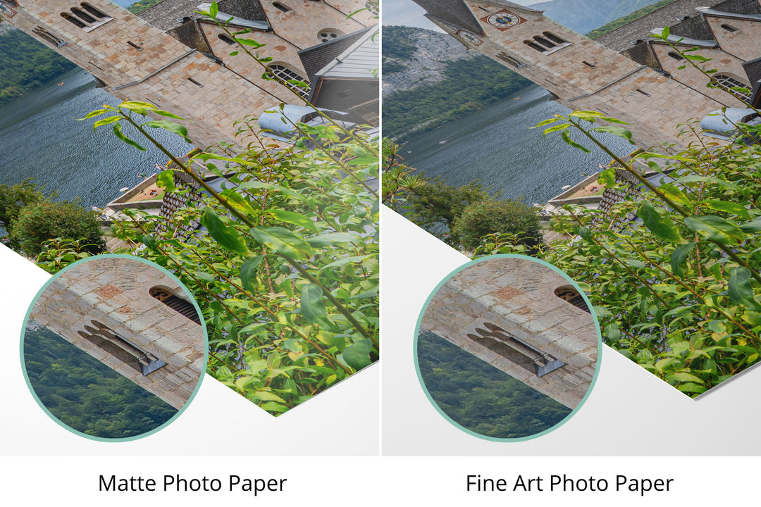 Photo paper types