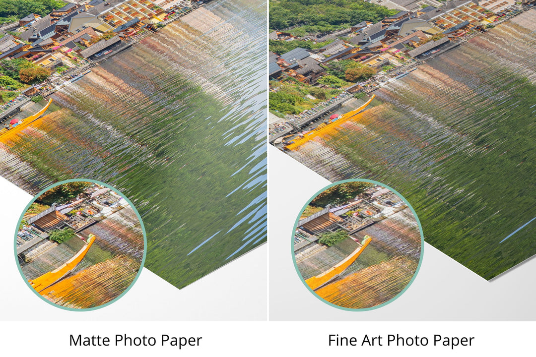 Photo paper types