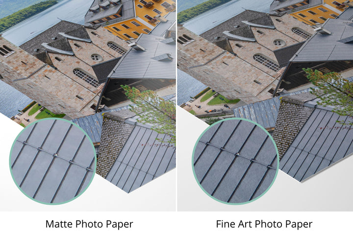 Photo paper types