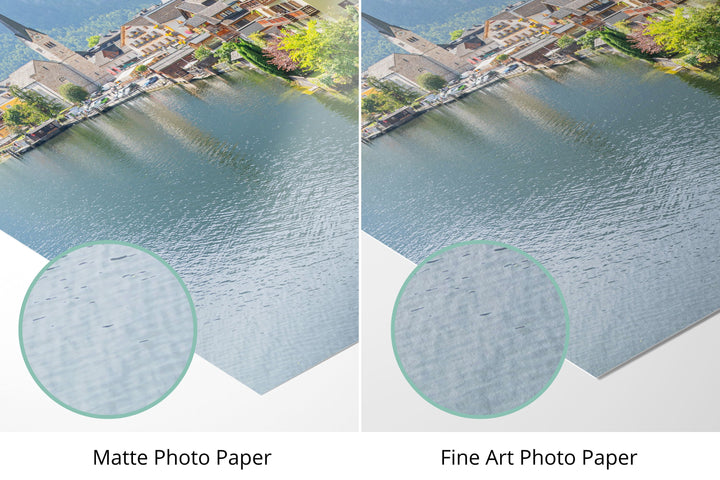 Photo paper types