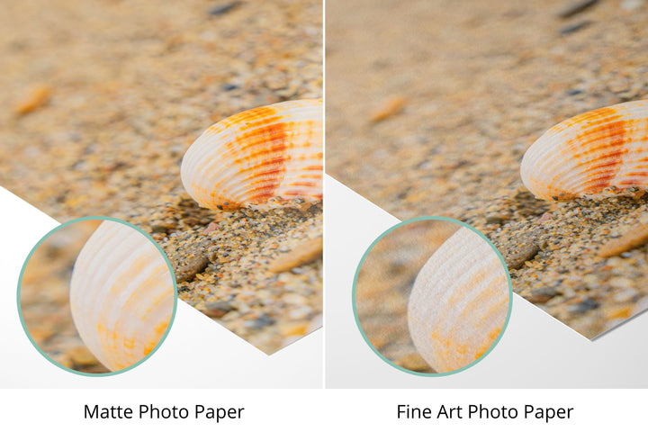 Photo paper types