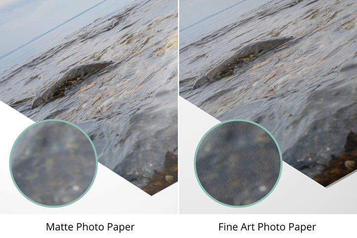 Photo paper types