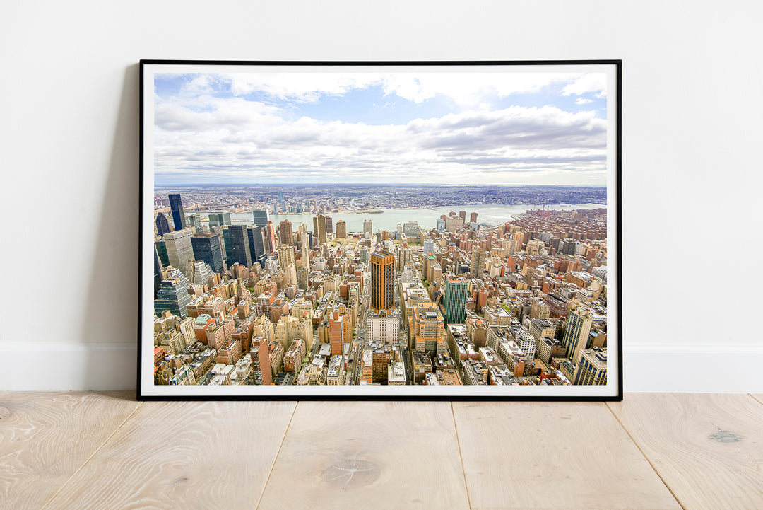 Panoramablick über New York City I | Fine Art Poster Print