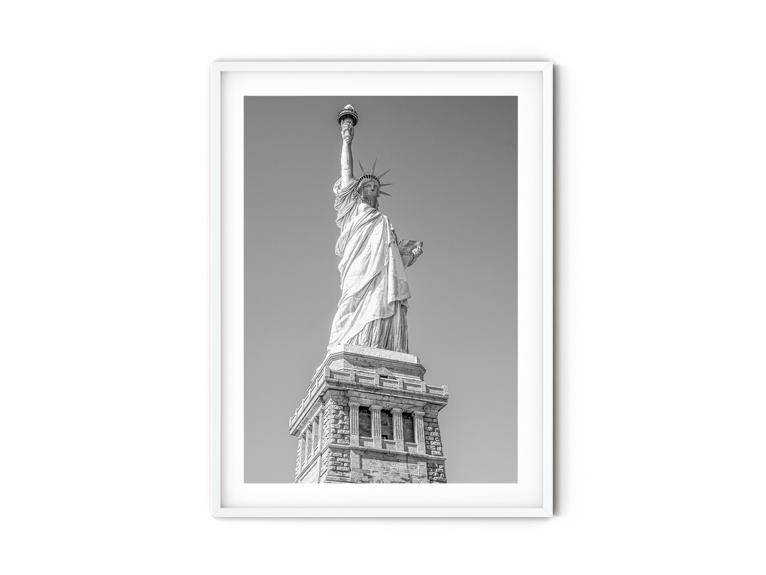 Black & White Statue of Liberty | Fine Art Photography Print