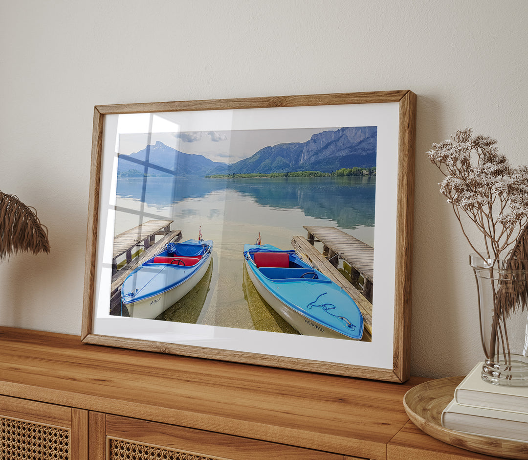 Boat Dock Mondsee II | Fine Art Photography Print