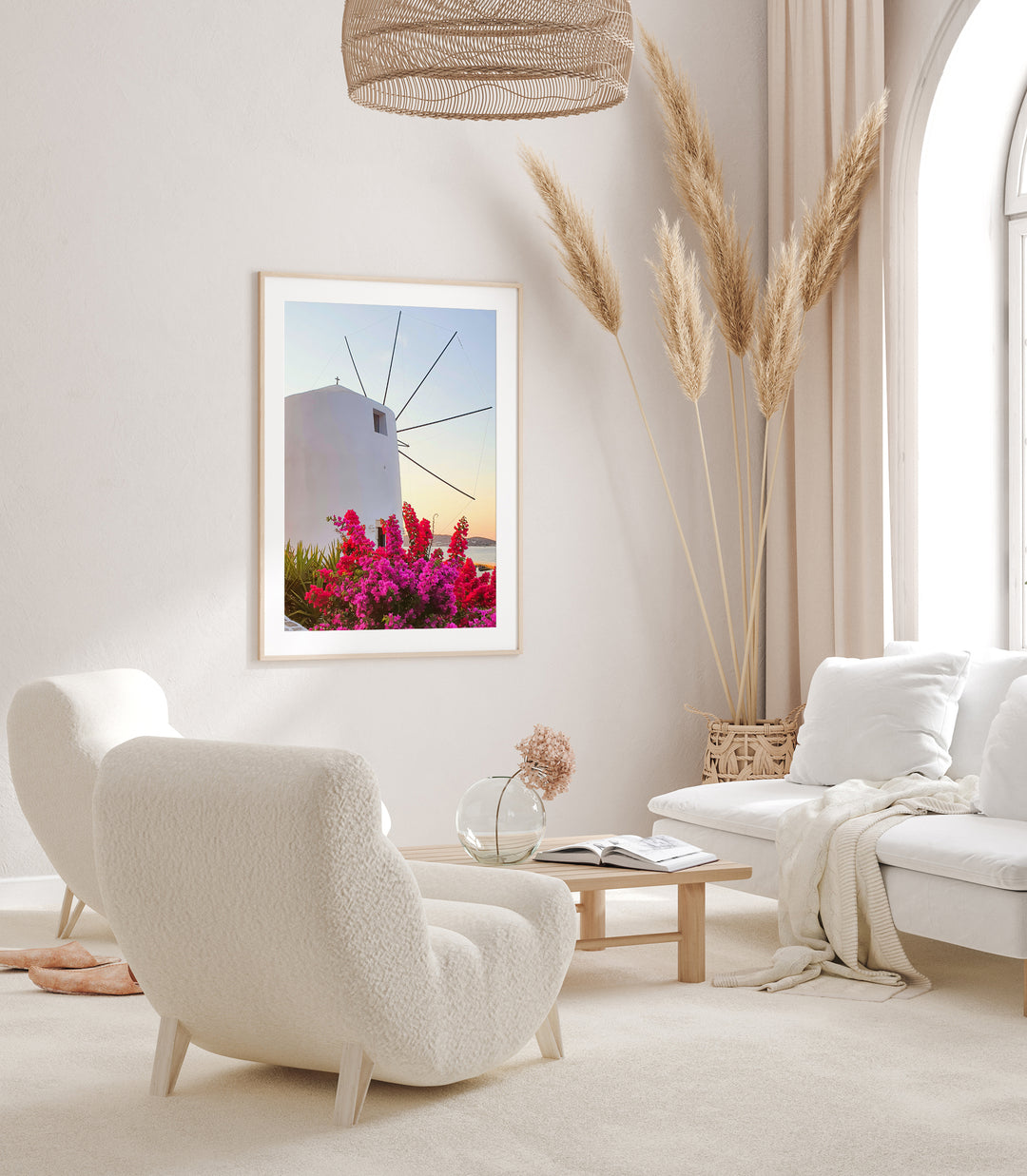 Paros Windmühle | Fine Art Poster Print