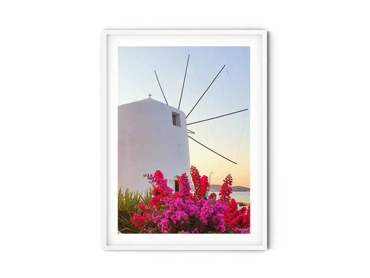 Griechische Windmühle III | Fine Art Print