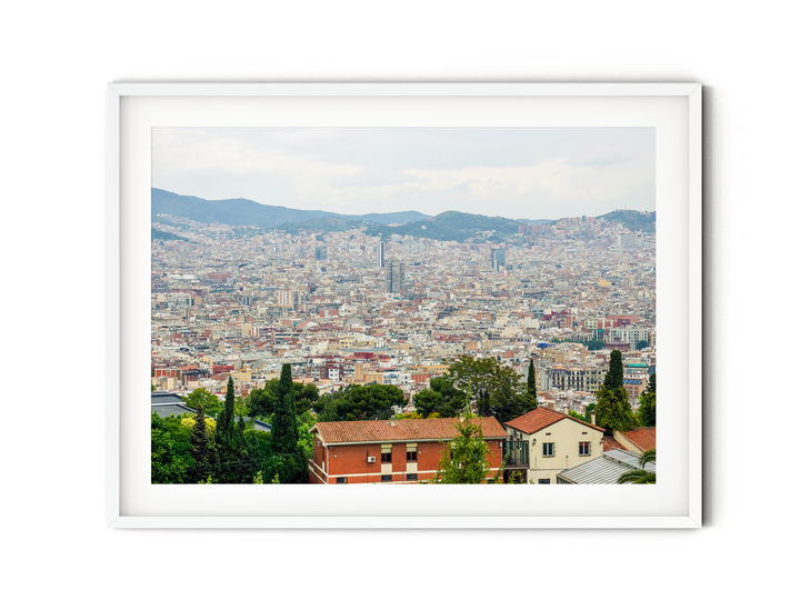 Aerial View Barcelona | Fine Art Photography Print
