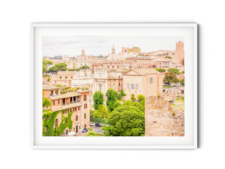 Dächer von Rom | Fine Art Poster Print