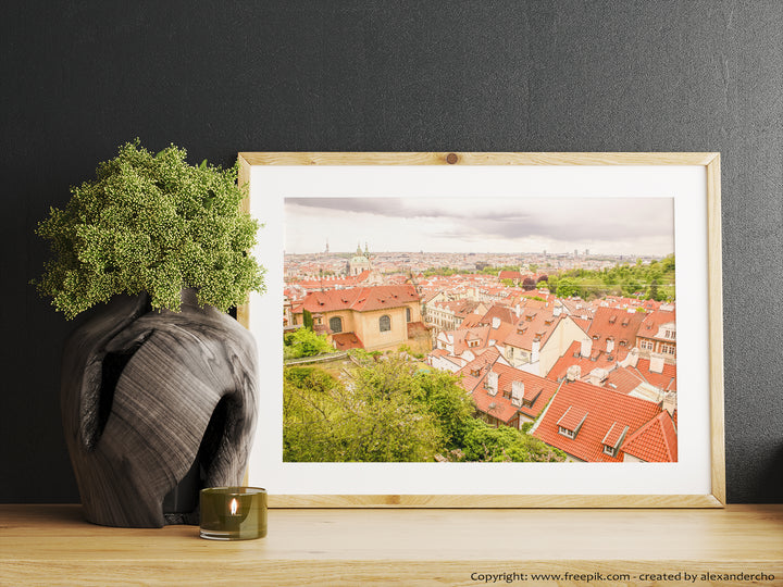 Dächer von Prag I | Fine Art Poster Print