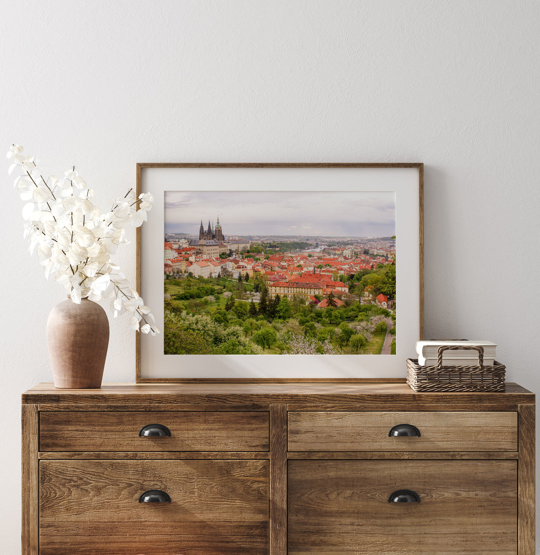 Blick über Prag | Fine Art Poster Print