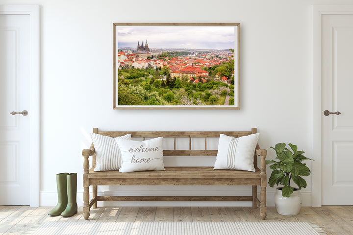 Blick über Prag | Fine Art Poster Print