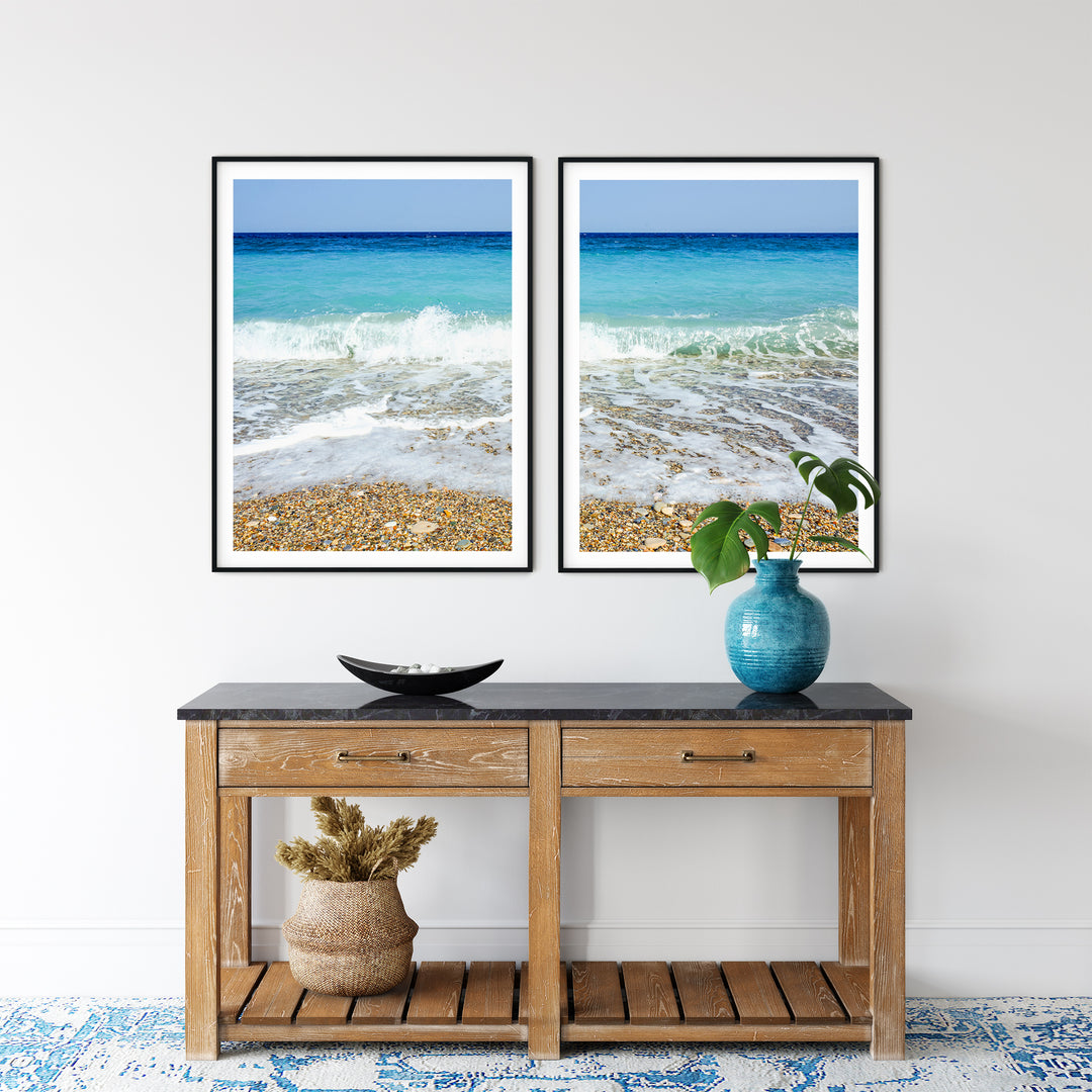 Beach Waves Gallery Wall | Fine Art Photography Print Set