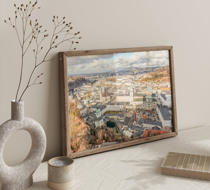 Panoramablick Salzburg | Fine Art Print