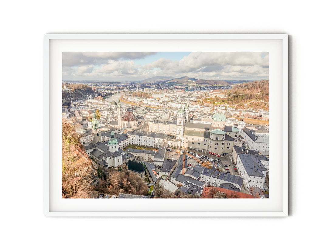 Aerial View Salzburg | Fine Art Photography Print