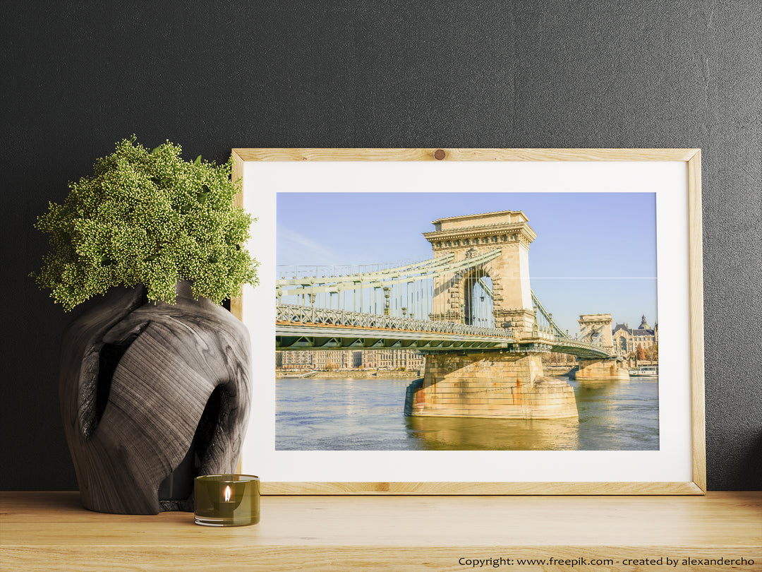 Kettenbrücke Budapest | Fine Art Print