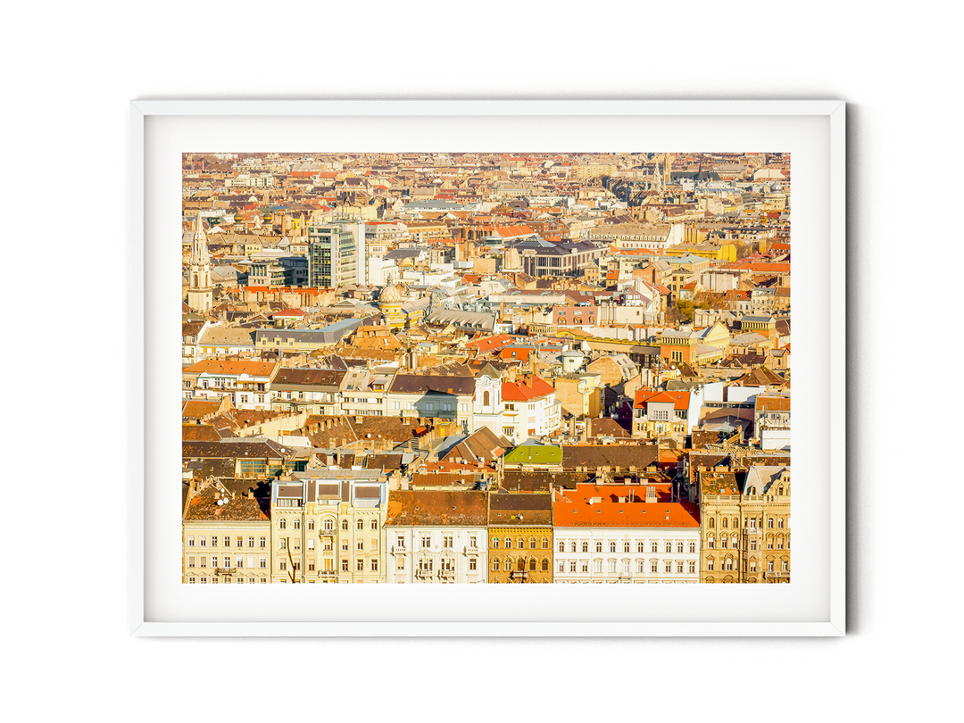Aerial View Budapest I | Fine Art Photography Print