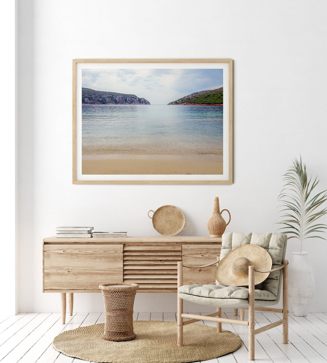 Strand von Porto Koufo | Fine Art Poster Print