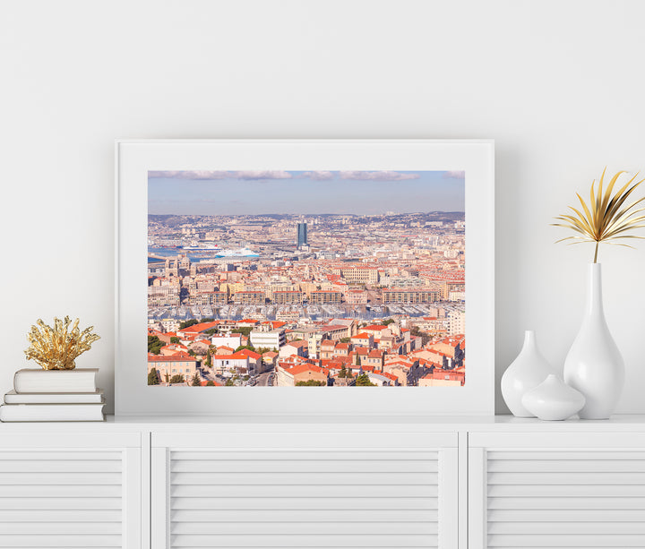Panoramablick Marseille | Fine Art Print