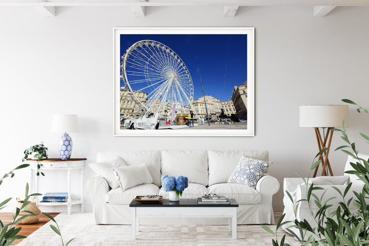 Riesenrad Marseille | Fine Art Poster Print
