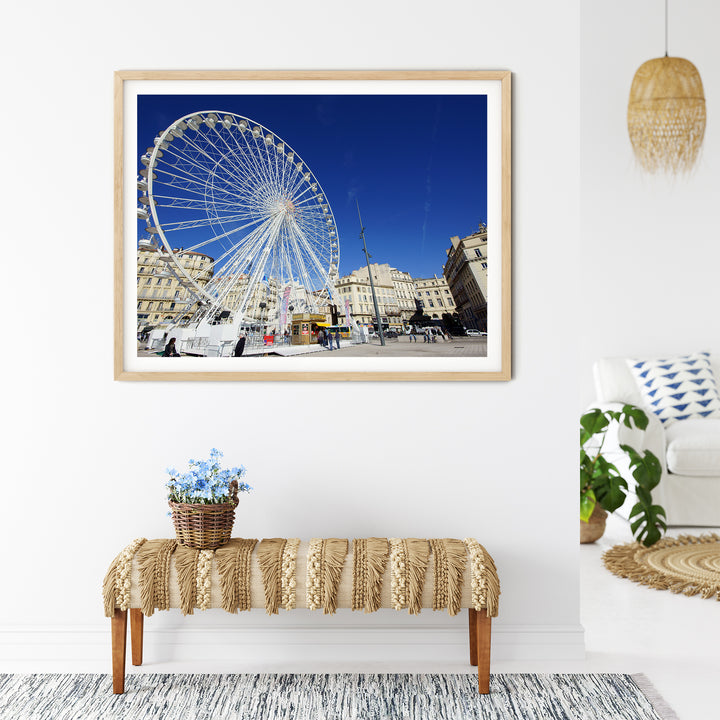 Riesenrad Marseille | Fine Art Poster Print