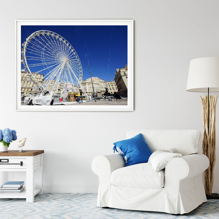 Riesenrad Marseille | Fine Art Print