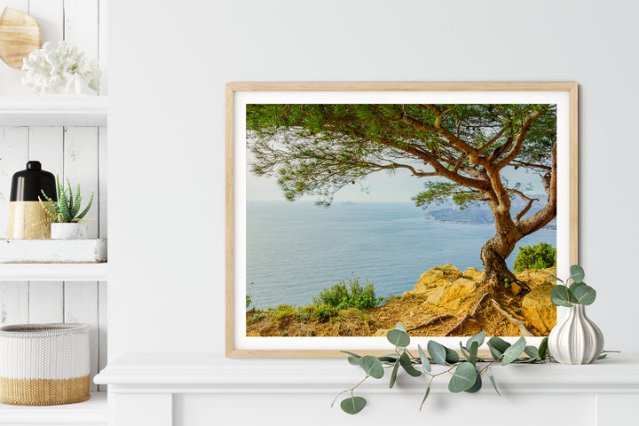 Französische Riviera Panorama | Fine Art Poster Print