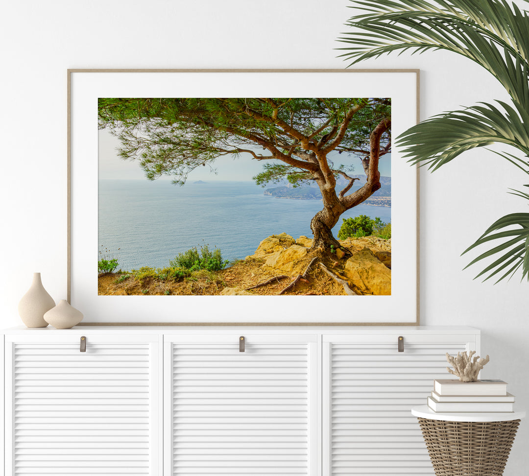 Französische Riviera Panorama | Fine Art Poster Print