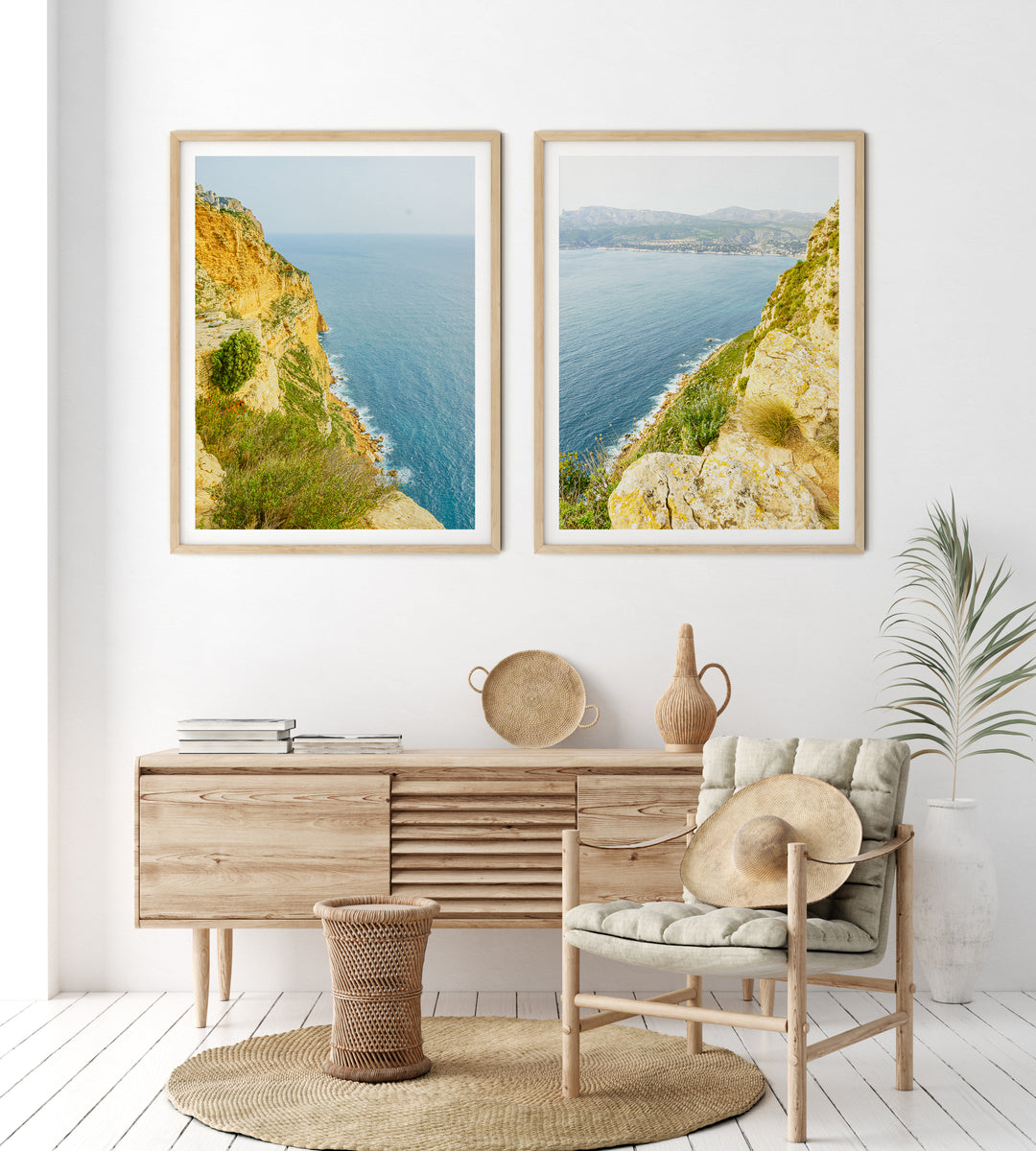 Französische Riviera Bilderwand | Fine Art Print Set