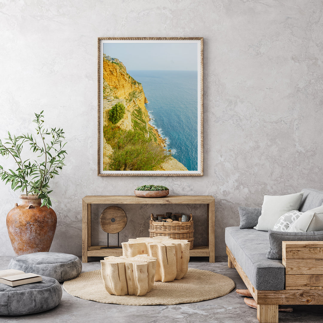 Französische Riviera Küste | Fine Art Poster Print
