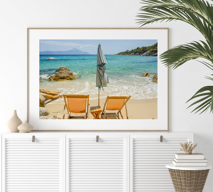 Beach Chairs | Fine Art Photography Print