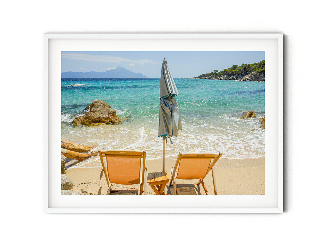 Beach Chairs | Fine Art Photography Print