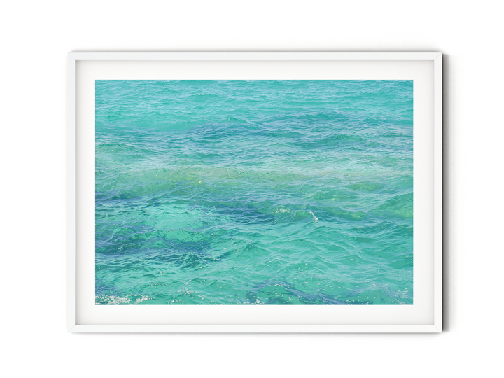 Abstract Turquoise Sea | Fine Art Photography Print