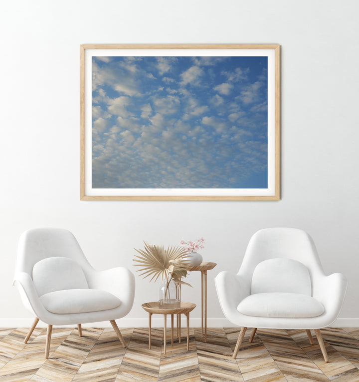 White Fluffy Clouds | Fine Art Photography Print
