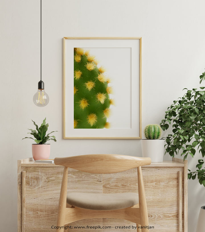 Grüner Kaktus V | Fine Art Poster Print