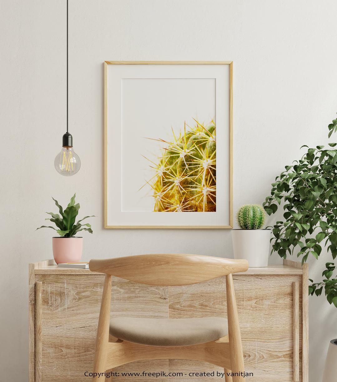 Grüner Kaktus III | Fine Art Poster Print