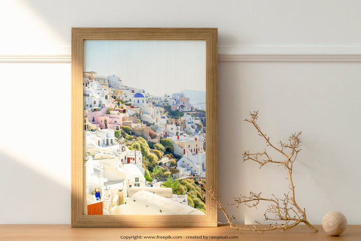 Santorini Houses I | Fine Art Photography Print