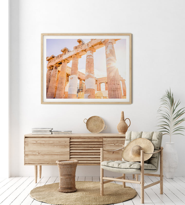 Parthenon der Akropolis III | Fine Art Poster Print