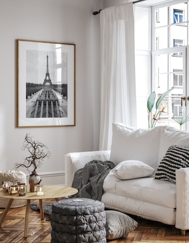 Eiffel Tower | Black & White Fine Art Photography Print