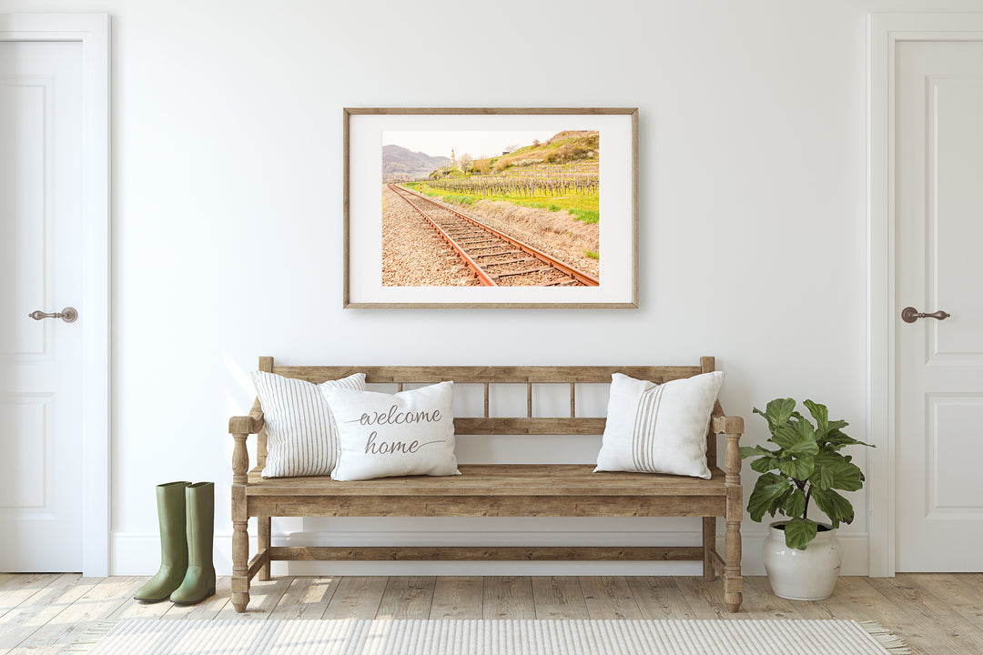 Eisenbahnschienen | Fine Art Print