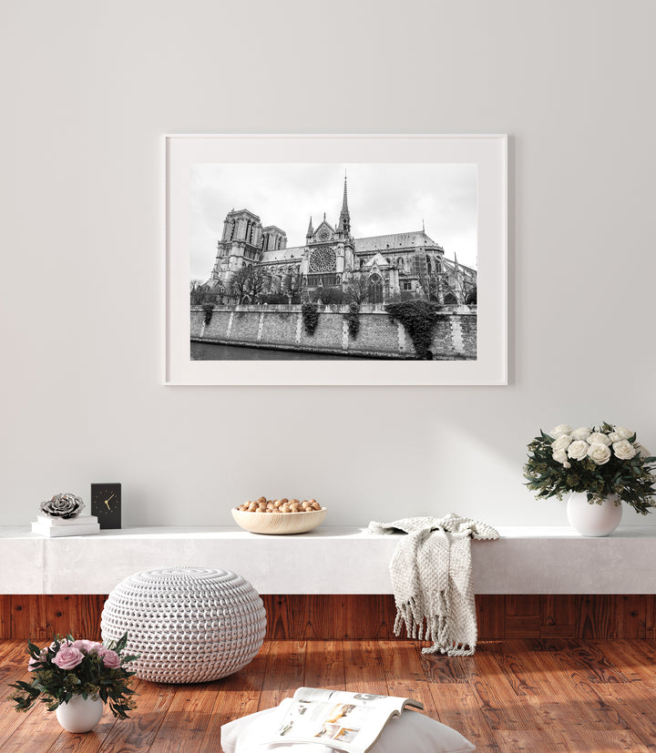 Notre Dame Paris | Black & White Fine Art Photography Print