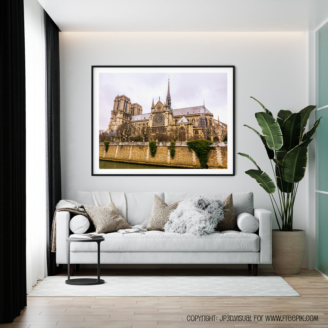 Notre Dame Paris | Fine Art Poster Print