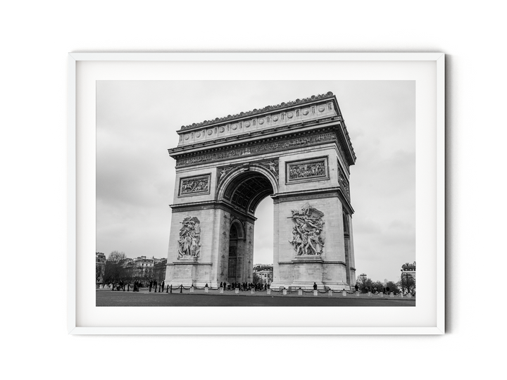 Black & White Arc de Triomphe | Fine Art Photography Print