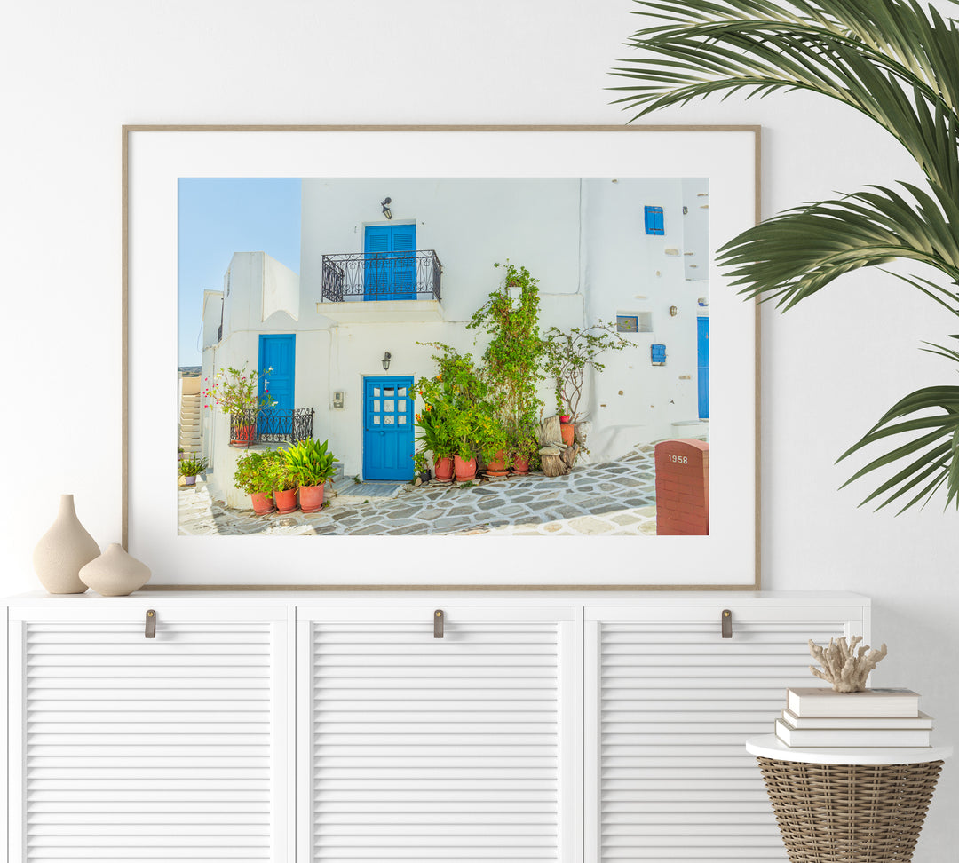 White Cyclades House | Fine Art Photography Print