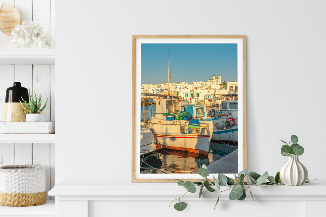 Greek Island Fishing Boats | Fine Art Photography Print