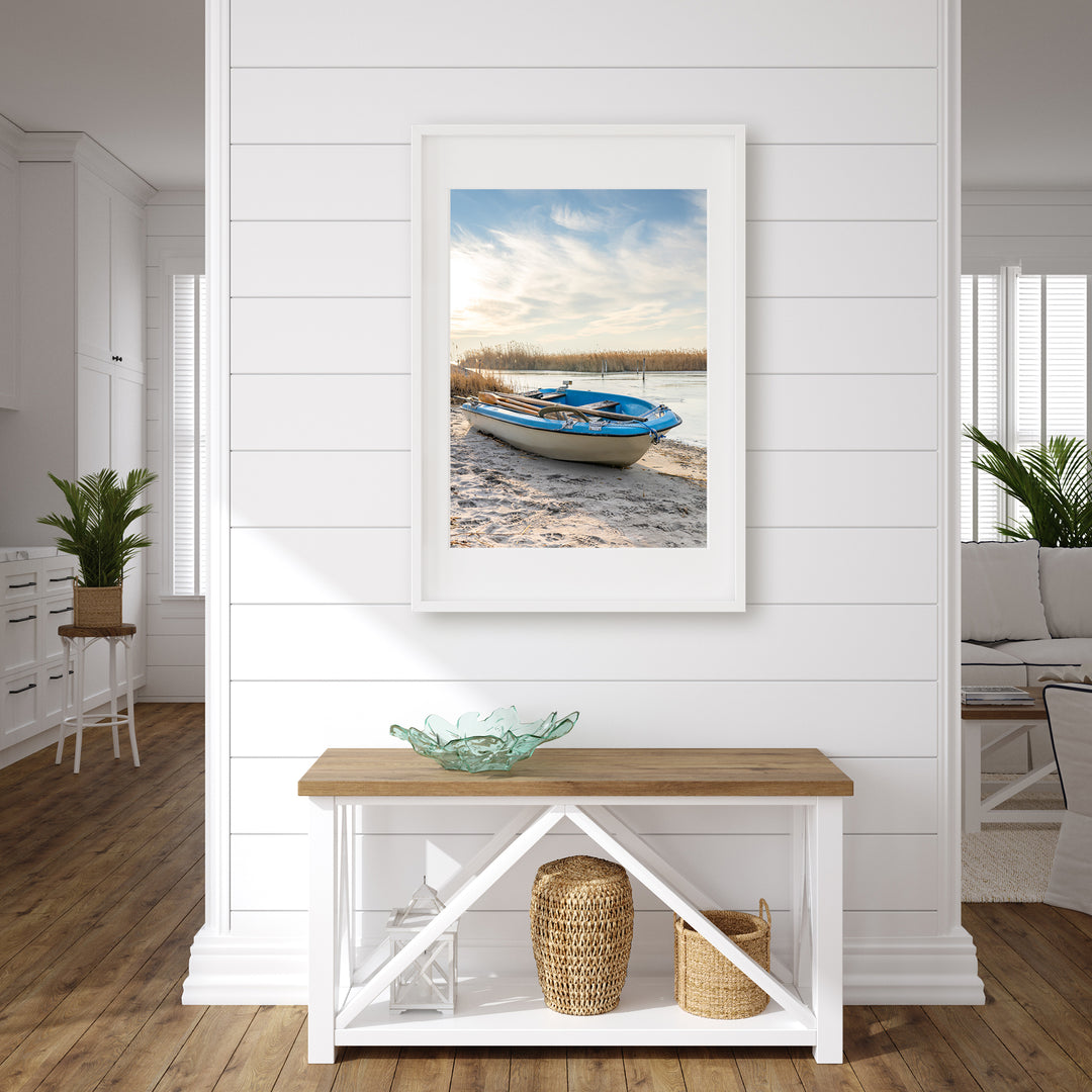 Boot am See | Fine Art Poster Print