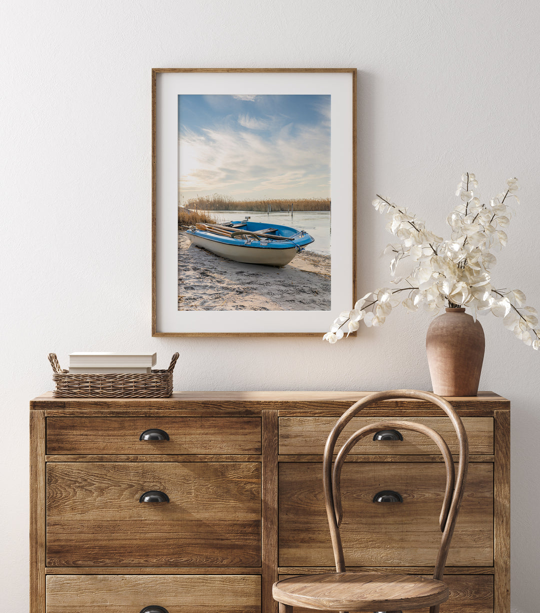 Boot am See | Fine Art Poster Print