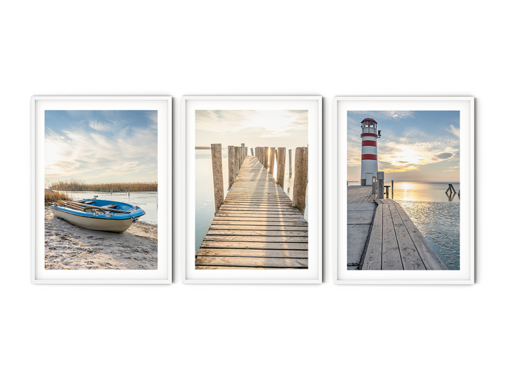 Coastal Scenery Gallery Wall | Fine Art Photography Print Set