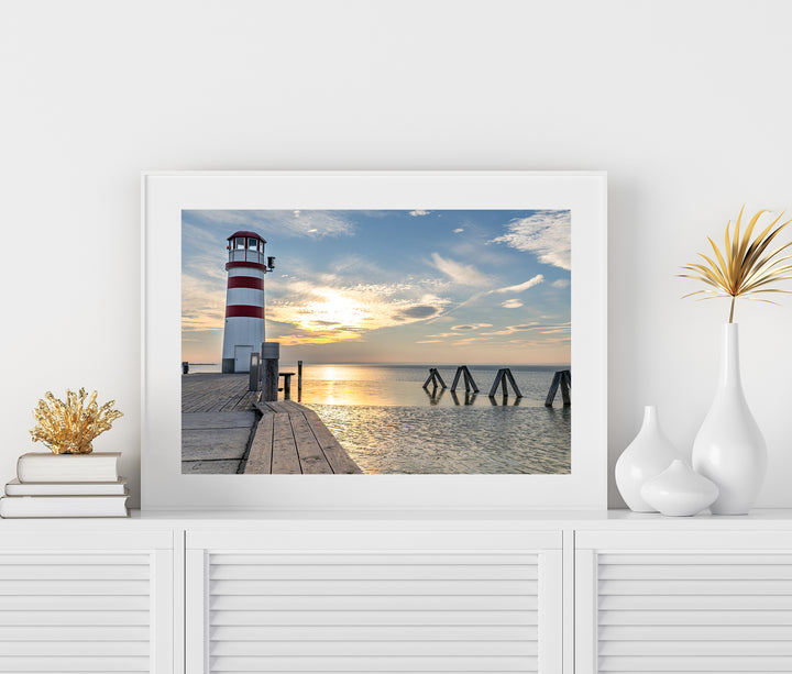 Lighthouse at Sunset | Fine Art Photography Print